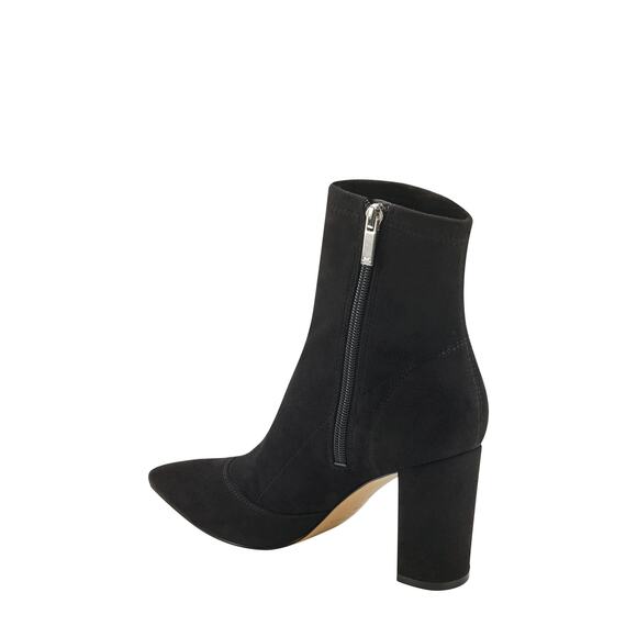 MARC FISHER LTD Umeka Bootie Black Suede Lofty Wrapped Block Heel Women's 6.5M - Picture 9 of 11